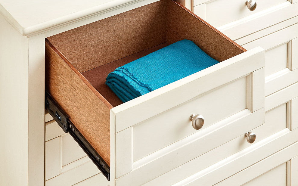 A-America Furniture Northlake Chest, White Linen NRLWT5600