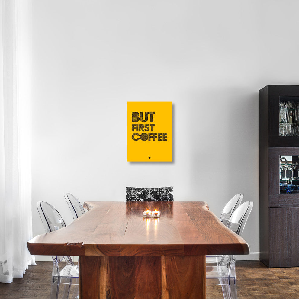 "But First Coffee Poster 3" Fine Art Print