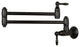 Copper Pot Filler Kitchen Faucet Wall-Mounted, Matte Black