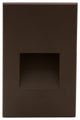STW Series Vertical Wet Location LED Step Light, Bronze