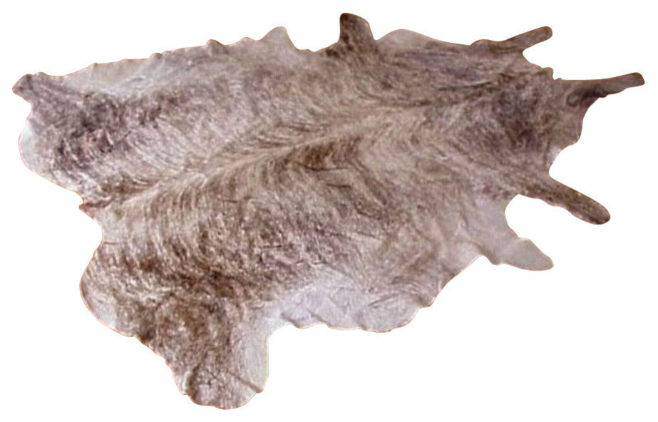 Gray Brindle Natural Cowhide  Select Brazilian