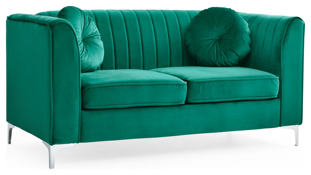 Delray Loveseat, Green