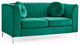 Delray Loveseat, Green