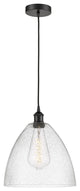 Innovations 616-1P-BK-GBD-124-LED 1-Light Mini Pendant, Matte Black