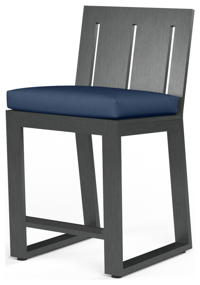 Redondo Spectrum Indigo Modern Design Outdoor Barstool