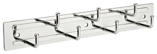 Static Belt Rack for Custom Closet Systems, Chrome
