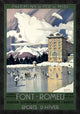 "Font-Romeu" Framed Canvas Giclee by Tony Georges Roux, 23"x32"