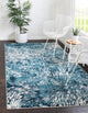 Unique Loom Oasis Wave Area Rug