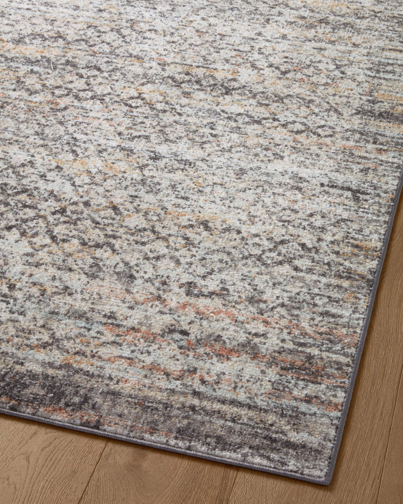 Loloi II Monroe Grey / Multi 2'-6" x 4'-0" Accent Rug