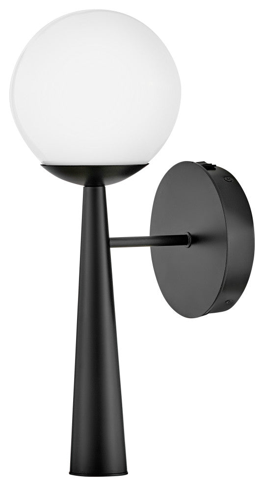 Lark Izzy 16" Single Light Wall Sconce, Black