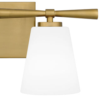 Quoizel BID8616 Brindley 2 Light 16"W Vanity Light - Brushed Nickel