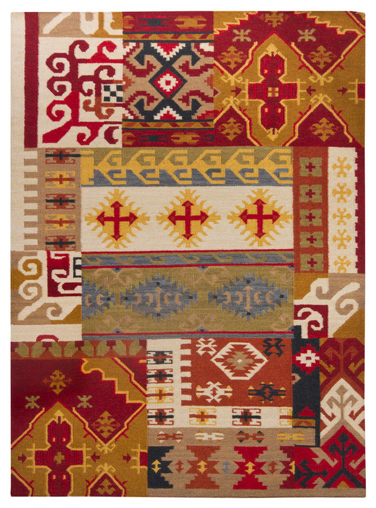 Int Contemporary Area Rug, 7'x10'