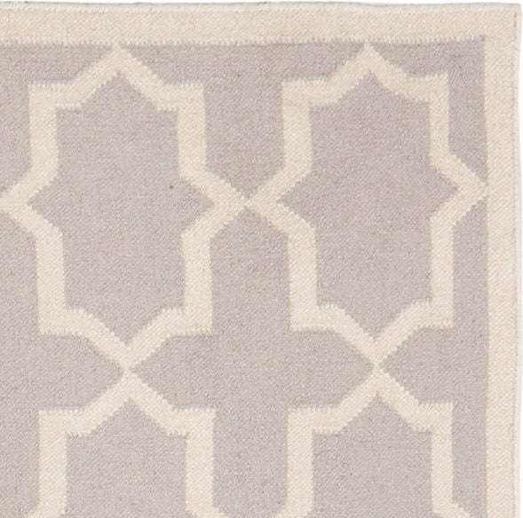 Safavieh Dhurries Dhu549G Gray, Ivory Area Rug