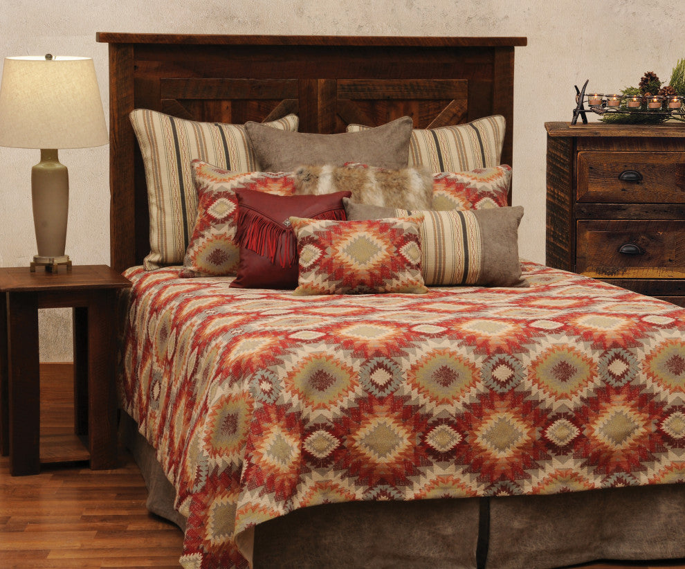 Yuma Sol Alt Euro Sham Cover, Brown