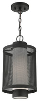 Livex Lighting Nottingham 1 Light Textured Black Large Outdoor Pendant Lantern