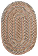 Colonial Mills Cedar Cove CV99 Natural Traditional Area Rug, Round 4'x4'