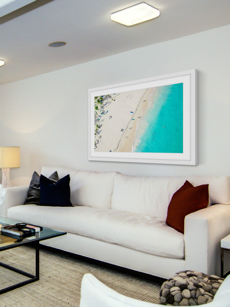 "Shoreline" Framed Painting Print