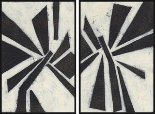 Pinwheel Diptych, 24x18