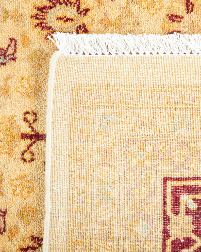 Panglong One-of-a-Kind Hand-Knotted Area Rug Ivory, 8'1"x10'0"