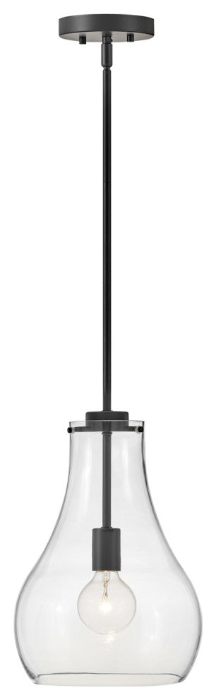 Lark Frankie 10" Single Light Pendant, Black