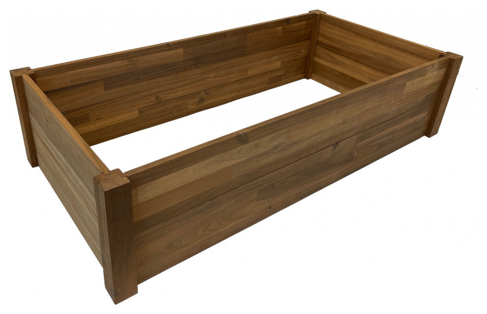 48" Premium High Hardwood Vegetable and Flower Garden Bed