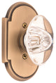 Palladian Plate Privacy Set - 2-3/8"