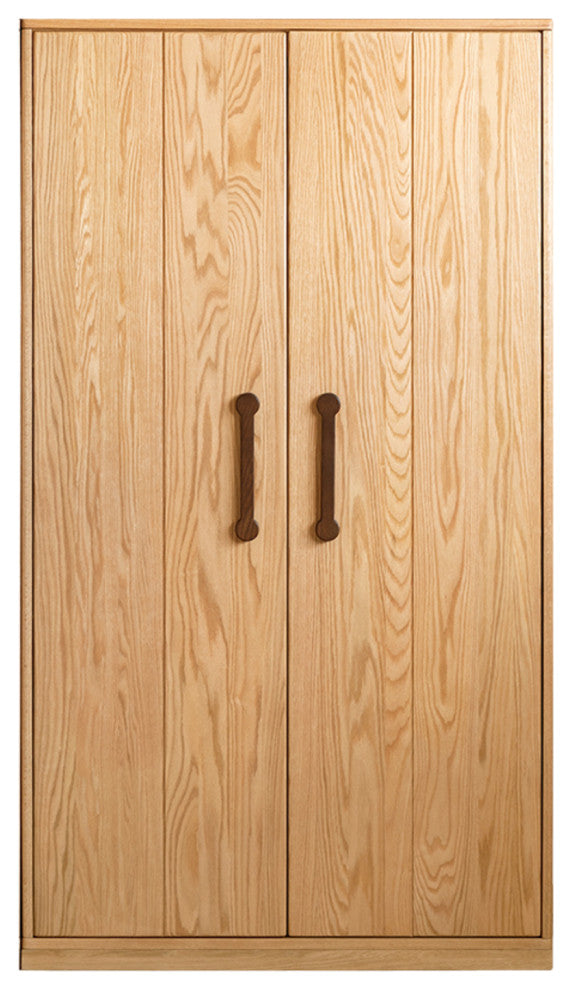 Oak Solid Wood Kids Wardrobe