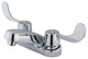Kingston Brass 4" Centerset Bathroom Faucet, Polished Chrome