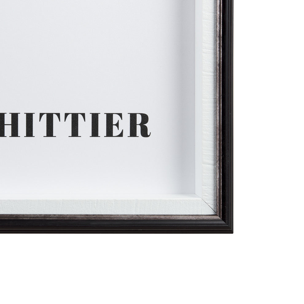 Don't Quit, Framed Art Poem Print under Glass