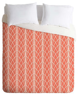 Deny Designs Heather Dutton Arcada Persimmon Duvet Cover - Lightweight