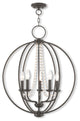 Arabella 5-Light Chandelier, English Bronze