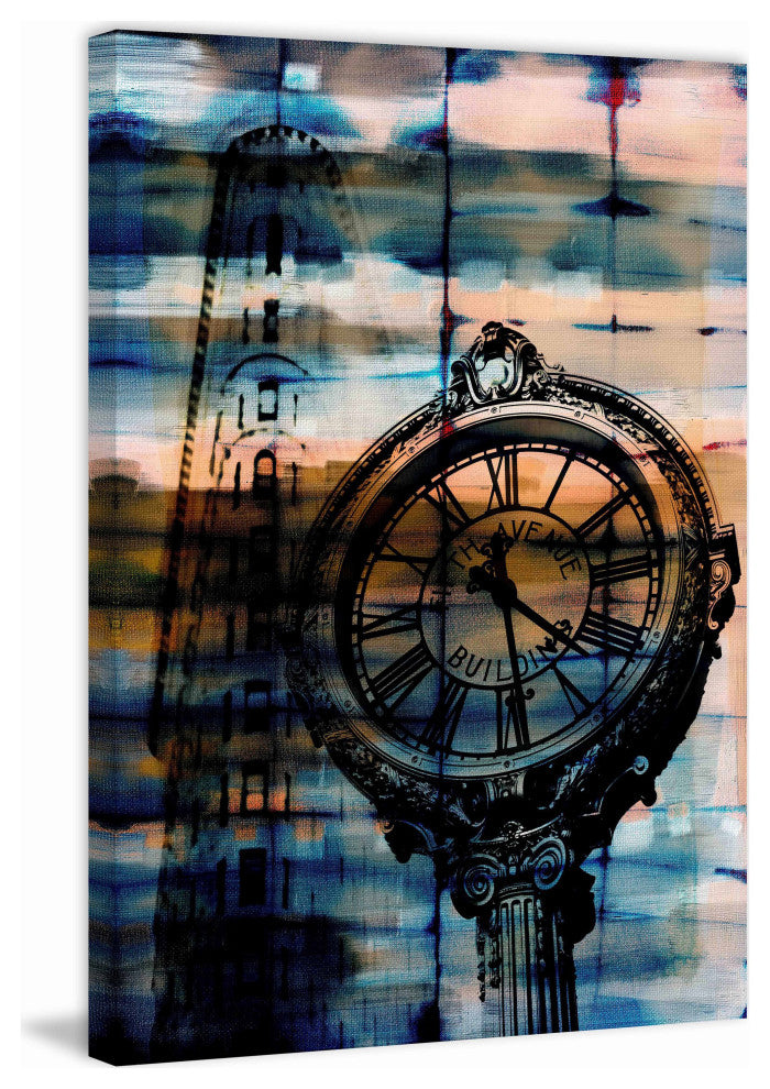"Fifth Avenue Building" Print on Canvas, 24"x36"