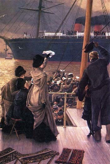 Farewell to the Mersey - Framed Paper Poster 20" x 30"