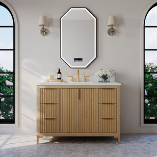 Turlington Bath Vanity Set, Oak, 48"