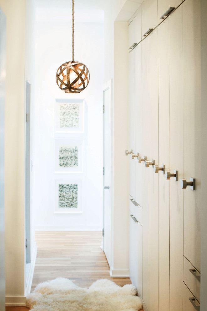 Hinkley Carson Small Pendant, Weathered Zinc