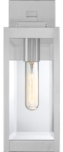 Westover 1-Light Outdoor Lantern, Stainless Steel