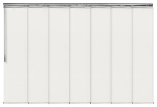 Amour 7-Panel Track Extendable Vertical Blinds 110-153"W