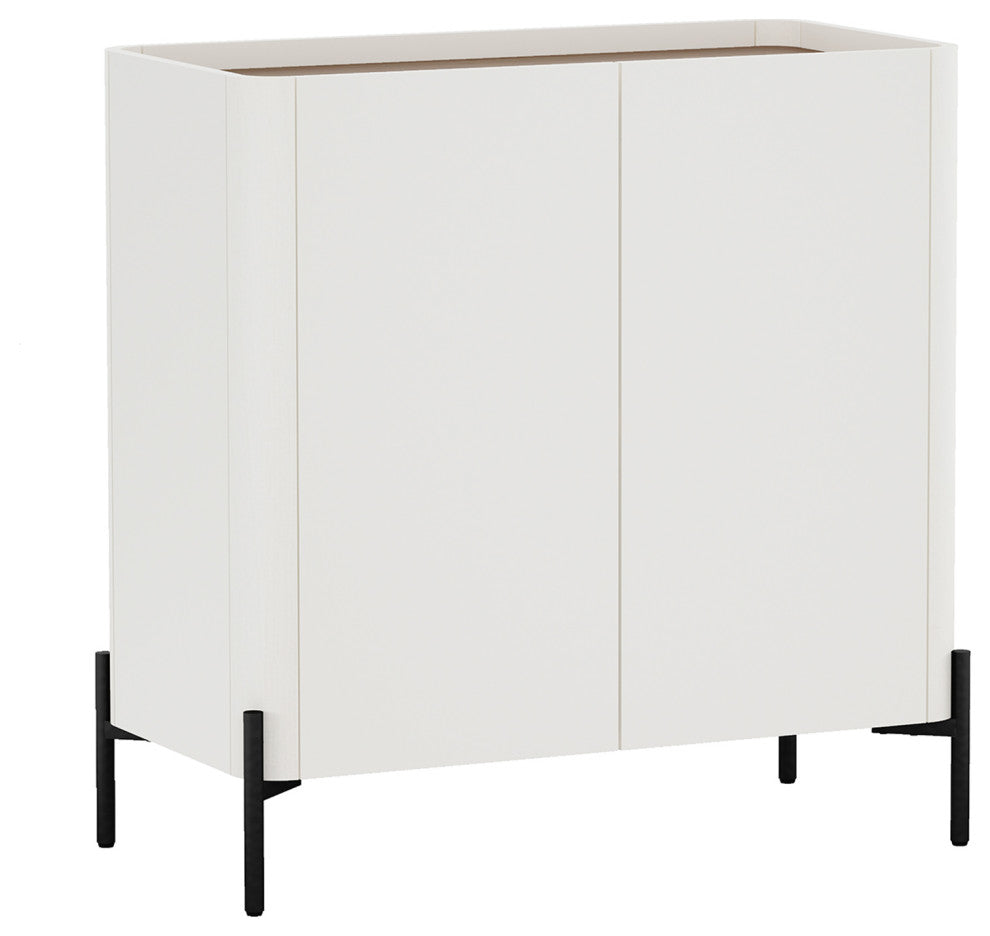 Manhattan Comfort 2-Piece Abbey Accent Cabinet and Sideboard