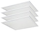 4 Pack Sunlite LED Light Panel, 2'x2', 40 Watt, 4000K Cool White, Dimmable