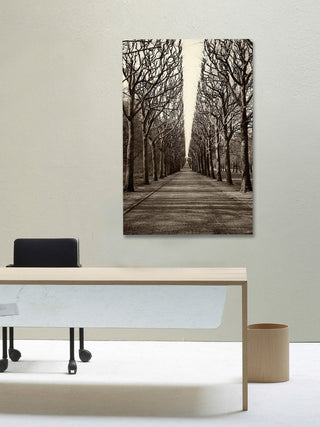 "Tree Alley" Painting Print on Wrapped Canvas