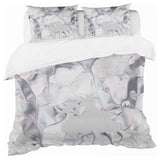 Light and Shadow Iii Geometric Duvet Cover Set, Twin