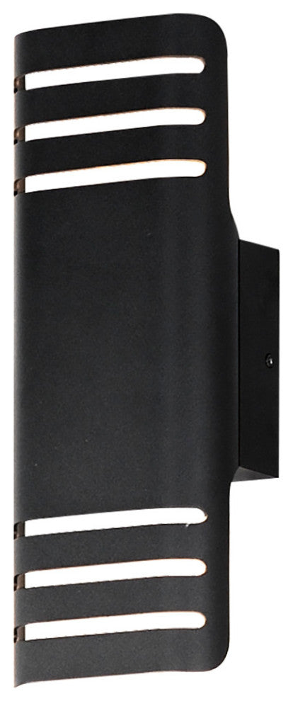Maxim 86172 Lightray LED 2 Light 13" Tall Wall Sconce - Black