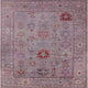 Ahgly Company Indoor Square Mid-Century Modern Area Rugs, 7' Square