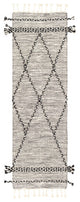 Surya Zanafi ZNF-2300 6'x9' Rug, Black/Cream