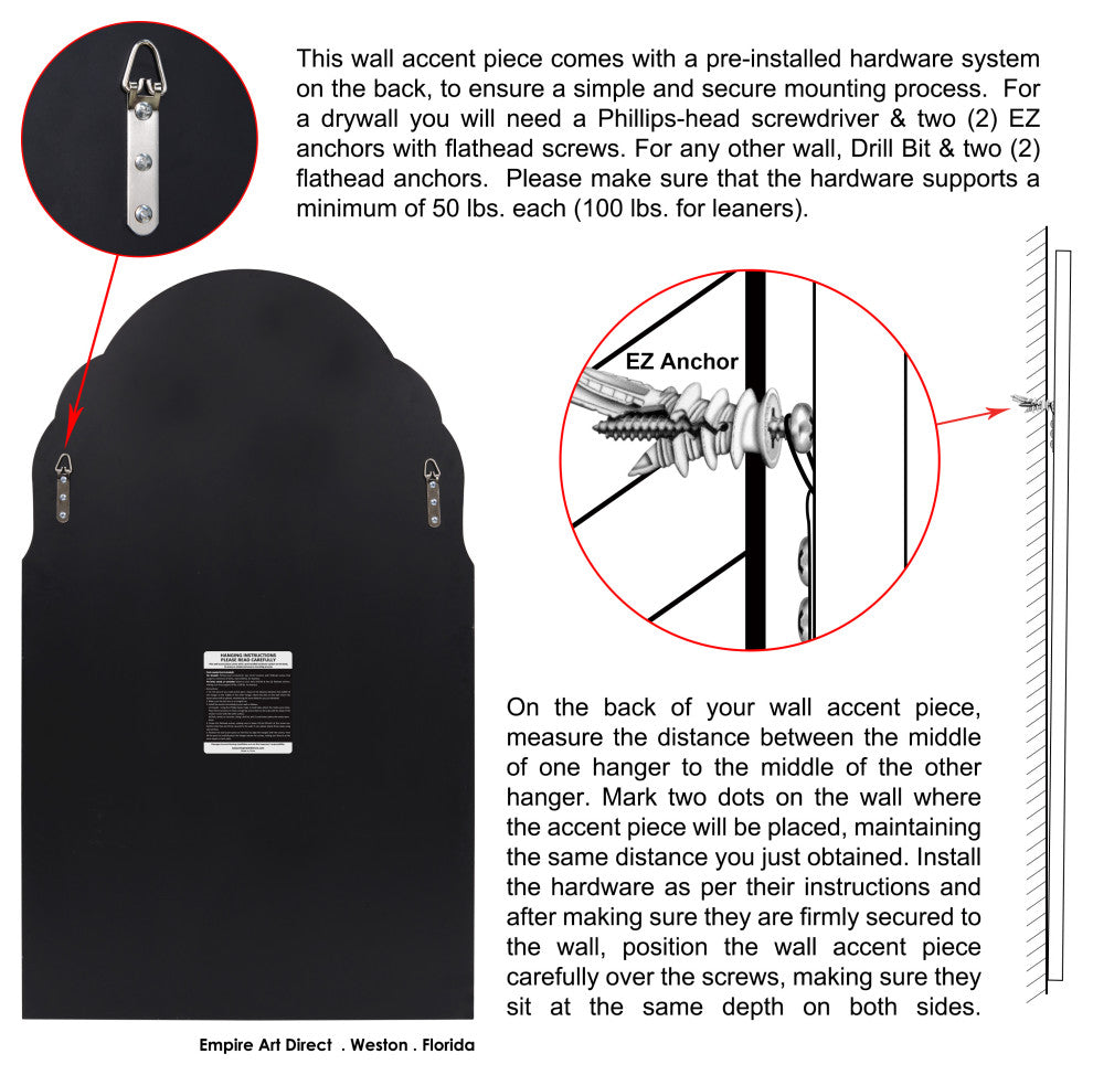 Elegant Beveled rectangular Wall Mirror, Vanity, Bedroom Mirror, 24"x40