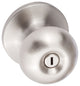 Contemporary Series Durango Privacy Knob, Satin Nickel