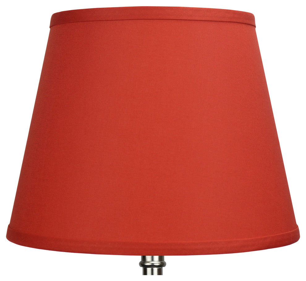 Fenchel Shades 9"x13"x10" Spider Attachment Empire Lamp Shade, Linen Papri