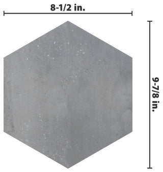 Recycle Hex Antique Porcelain Floor and Wall Tile