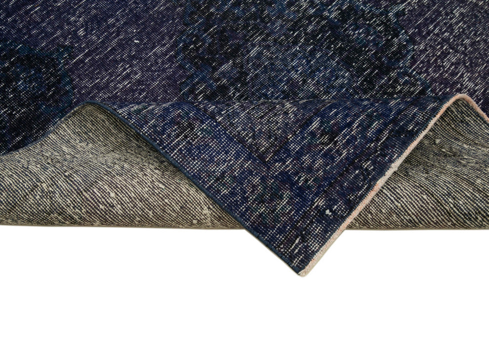 Rug N Carpet - Hand-knotted Anatolian 4' 5" x 12' 4" Rustic Runner Rug