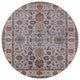 Ahgly Company Indoor Round Mid-Century Modern Area Rugs, 3' Round